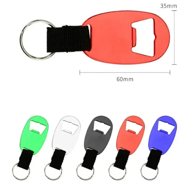 Logo Beer Opener Key Ring