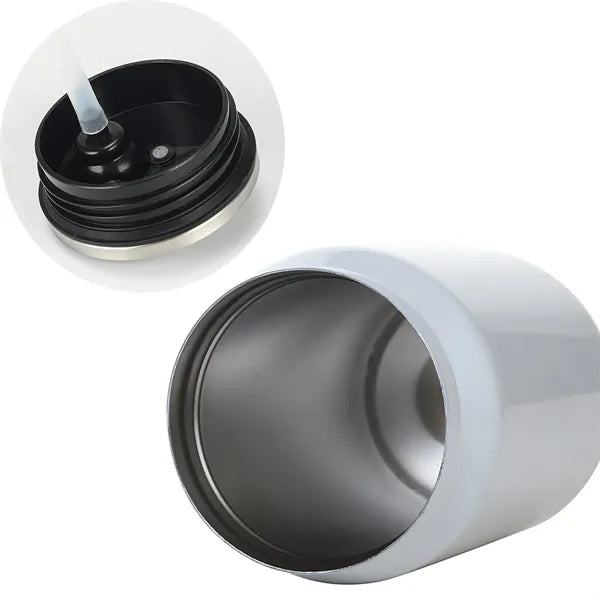 Stainless Steel Coke Can Vacuum Cup With Straw