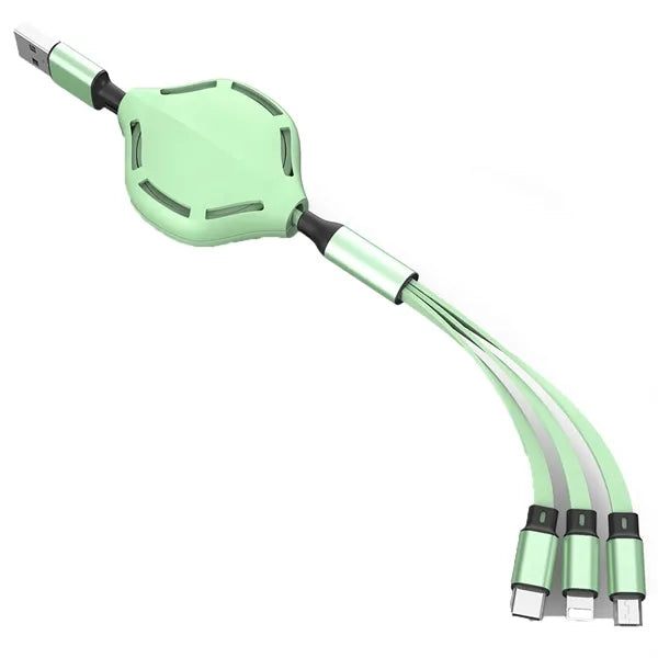 Retractable 3 in 1 Cable