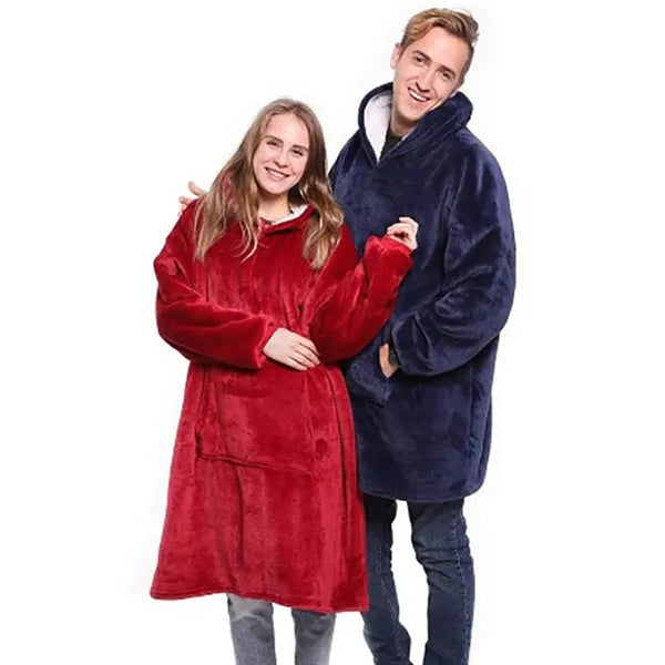 Lazy Wearable Blanket Hoodie