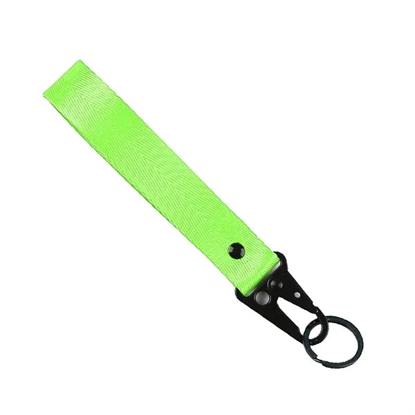 Screen Printed Wristlet Keychain With Key Holder