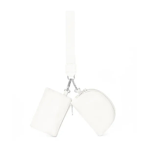 Portable Coin and Bank Card Wrist Bag