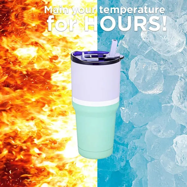 Tumbler with straw Lids 30oz