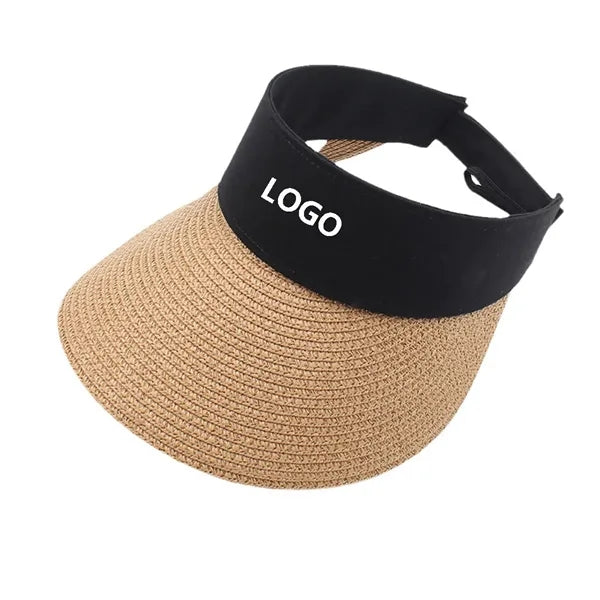 Fashion Women Braid Fabric Straw Hat