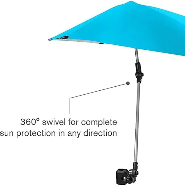 Adjustable Umbrella With Universal Clamp