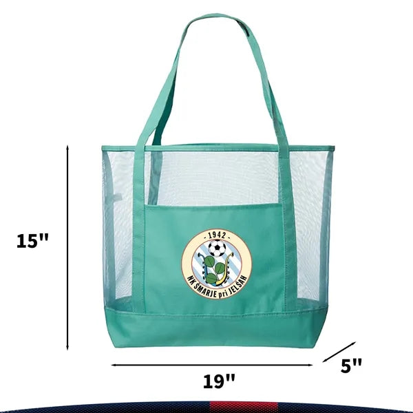 Jolie Mesh Beach Bag