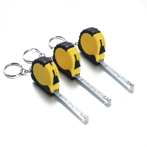 1 Meter Steel Tape Key Chain