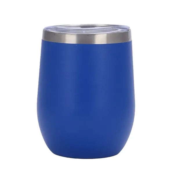 12 oz Vacuum Insulated Stainless Steel Wine Tumbler