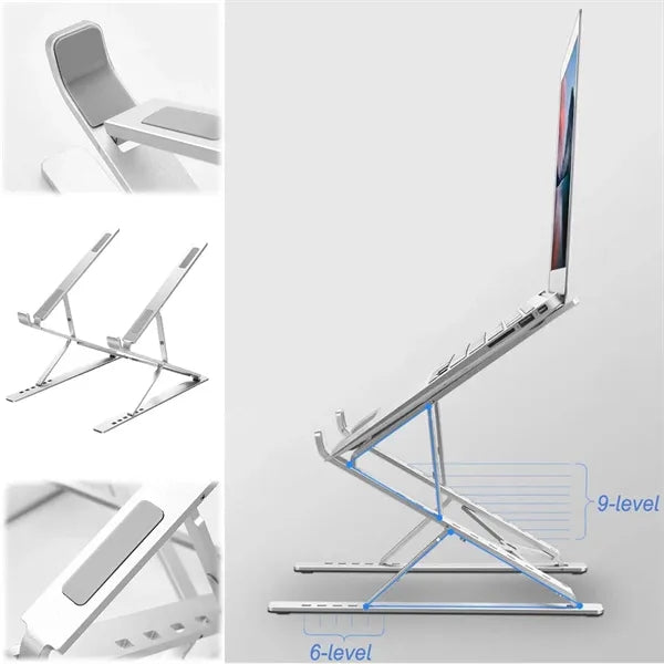 Aluminium Alloy Double Layer Laptop Stand
