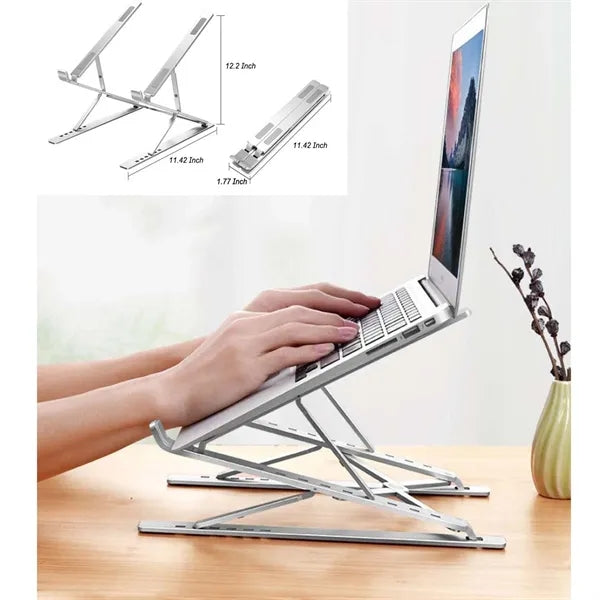 Aluminium Alloy Double Layer Laptop Stand