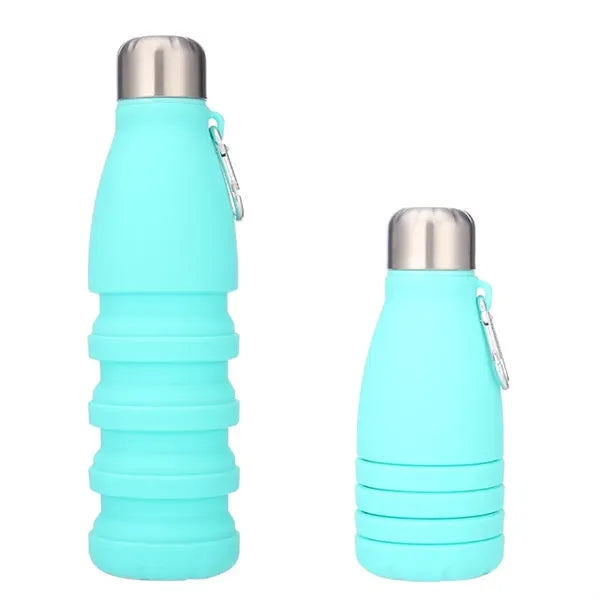 18oz Creative Design Food Grade Silicone Folding Wate