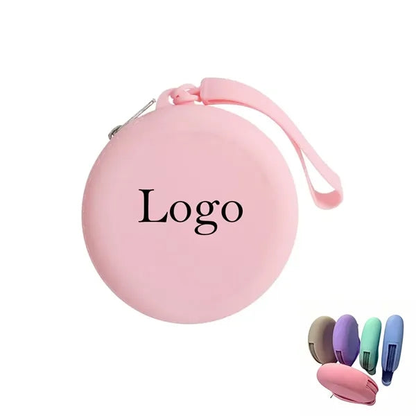 Round Silicone Coin Purse