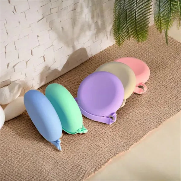 Round Silicone Coin Purse