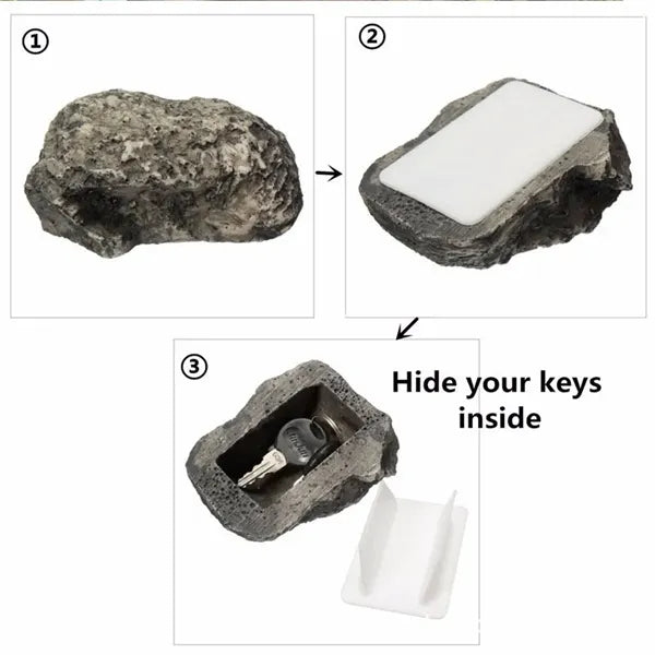 Fake Stone Creative Stonekey Safe