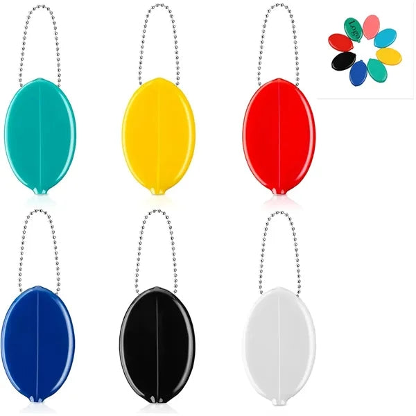 Oval Squeeze Coin Holders