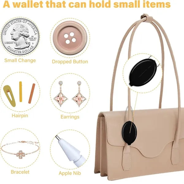 Oval Squeeze Coin Holders