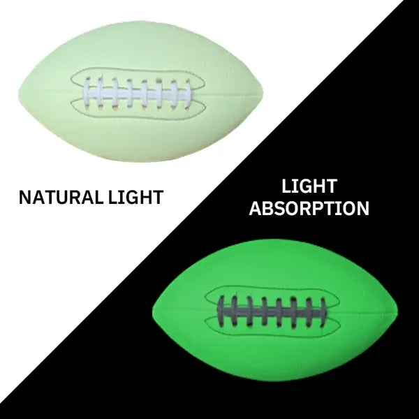 Size 9 Glow In The Dark Reflective Football Luminous Rugby