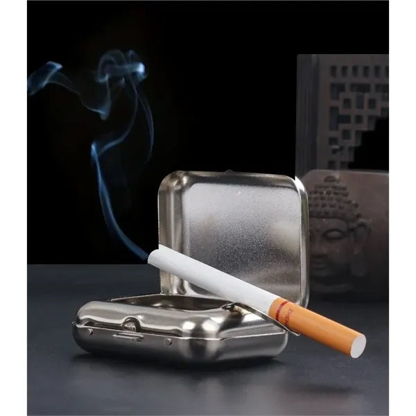 Portable Metal Cute Mini Cigarette Ash Tray