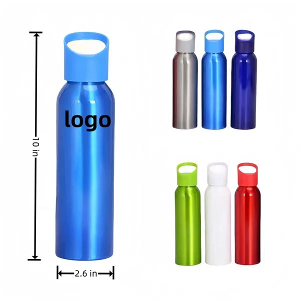 22oz Aluminum Sports Straight Water Bottle