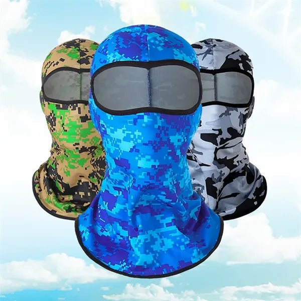 Motorcycle Head Cover Ice Silk Riding Mask Summer Outdoor
