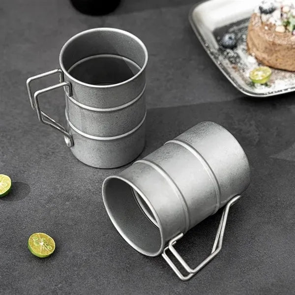 Vintage Stainless Steel Mug