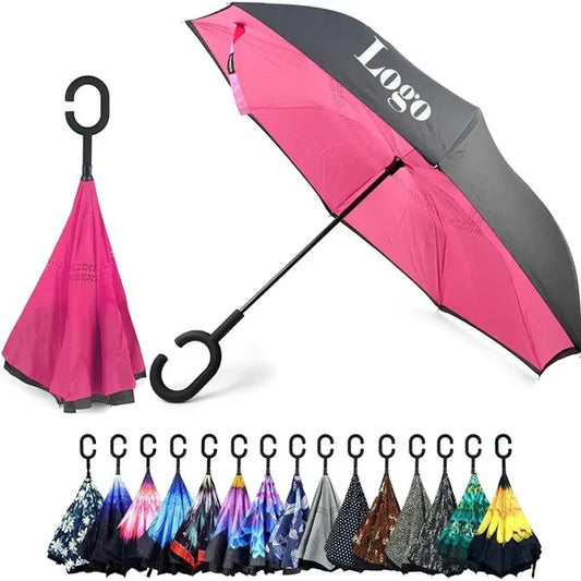 Double Layer Inverted Umbrellas