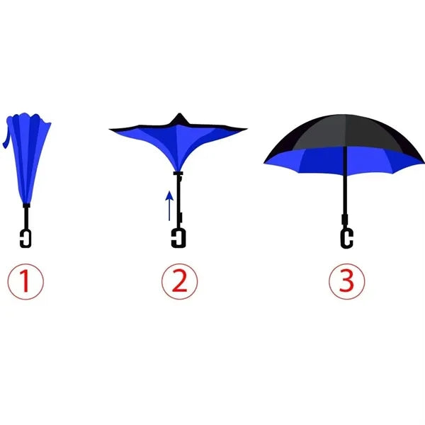 Double Layer Inverted Umbrellas
