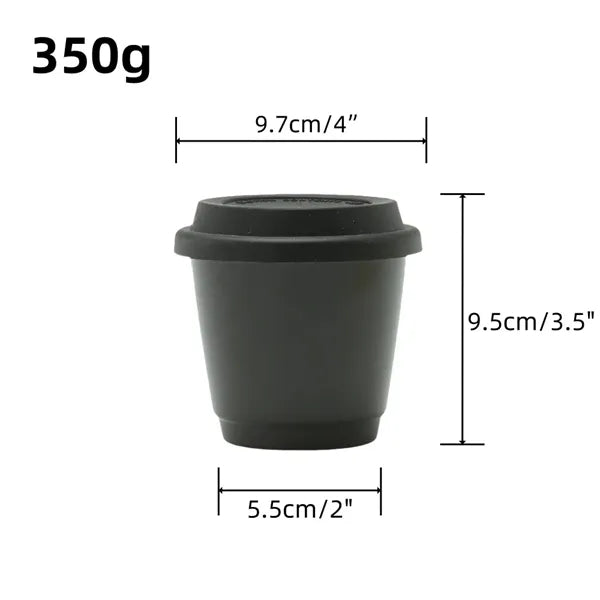 8.5oz Ceramic Portable Travel Coffee Mugs with Silicone Lids