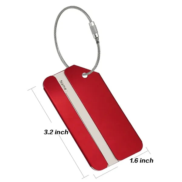 Aluminum Luggage Tags