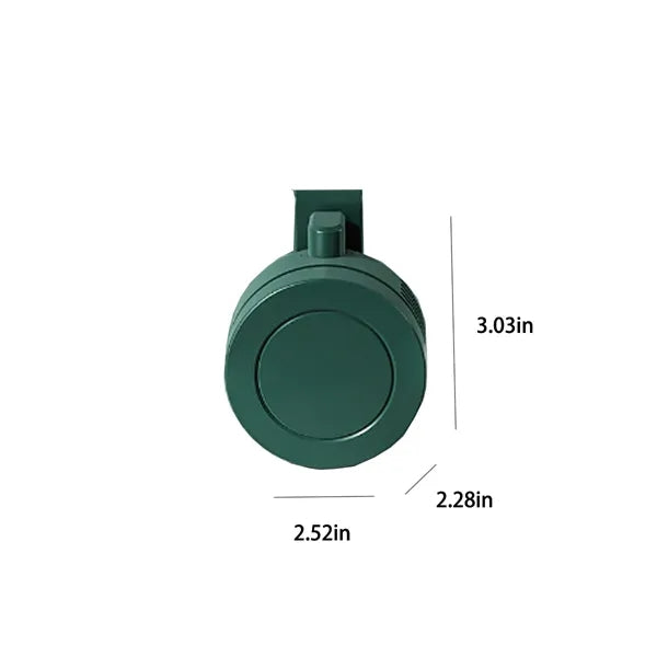 Travel mini portable rechargeable waist clip personal fan