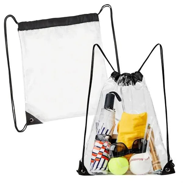 Clear Drawstring Bag