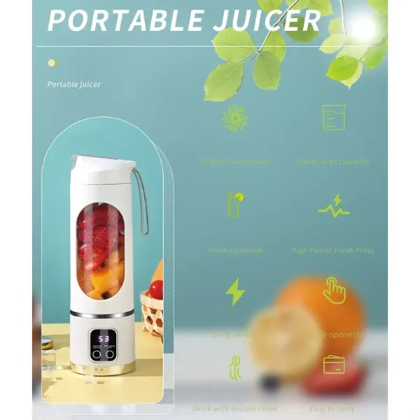 Portable USB Rechargeable Leakproof Blender Juicer Cup