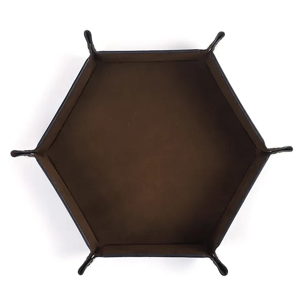 Foldable PU Leather Dice Trays