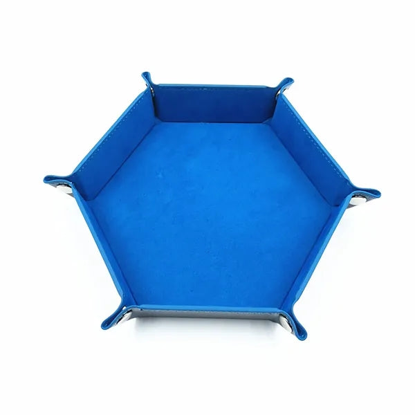 Foldable PU Leather Dice Trays