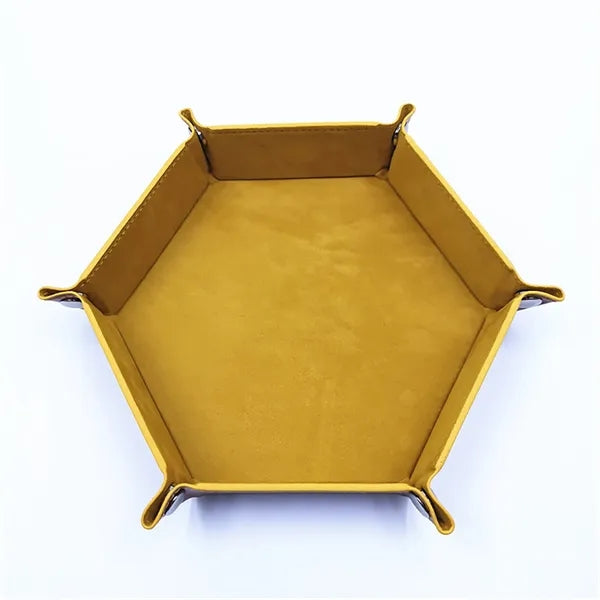 Foldable PU Leather Dice Trays