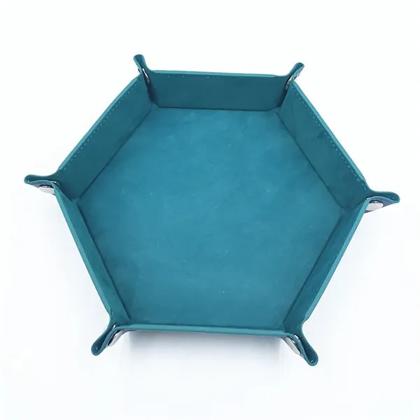 Foldable PU Leather Dice Trays