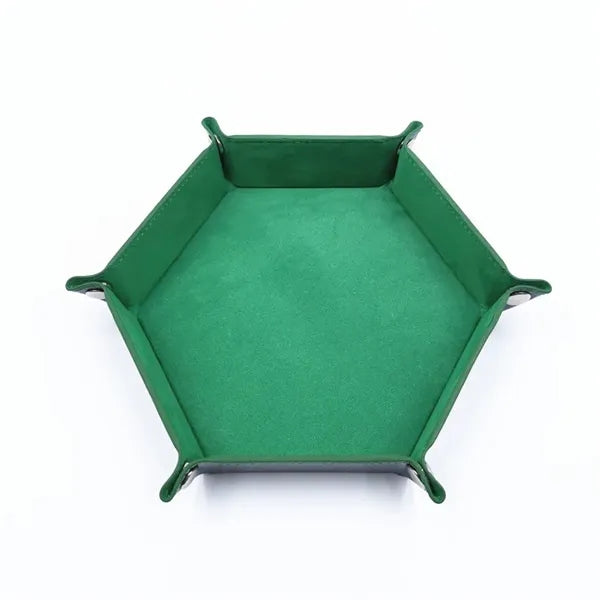 Foldable PU Leather Dice Trays