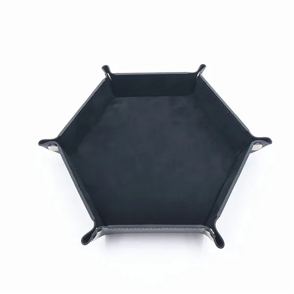 Foldable PU Leather Dice Trays