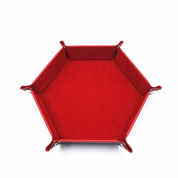 Foldable PU Leather Dice Trays