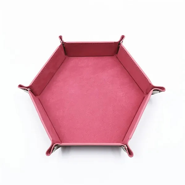 Foldable PU Leather Dice Trays