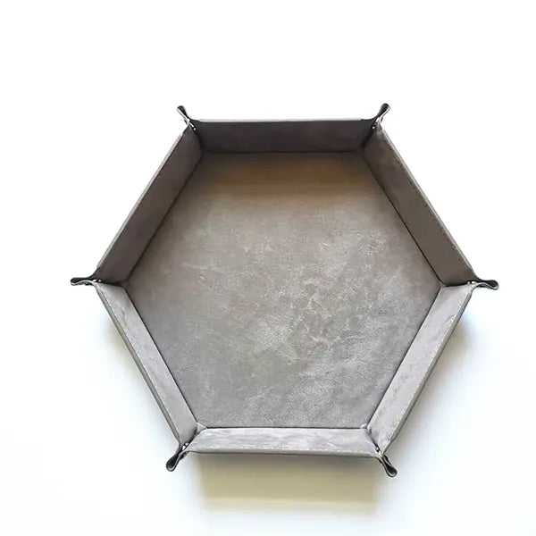 Foldable PU Leather Dice Trays