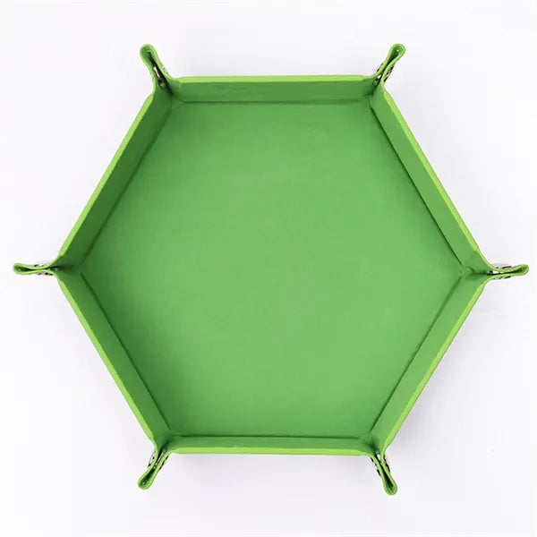 Foldable PU Leather Dice Trays