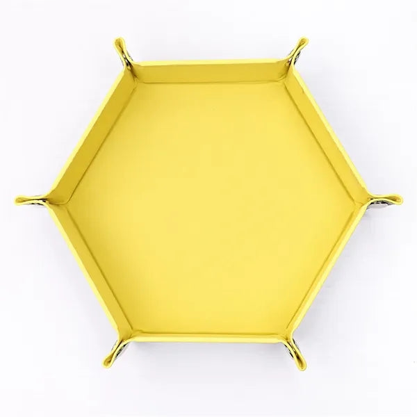 Foldable PU Leather Dice Trays