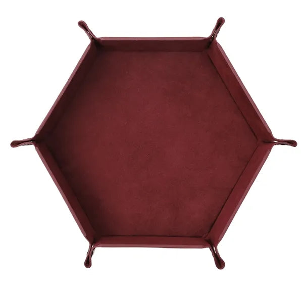 Foldable PU Leather Dice Trays