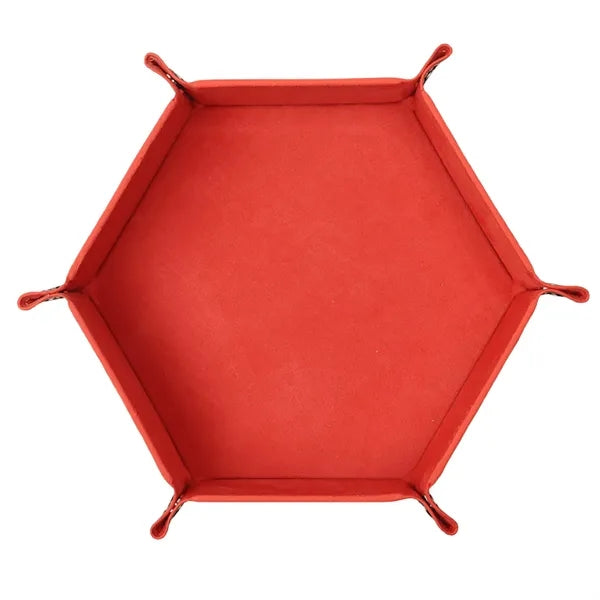 Foldable PU Leather Dice Trays