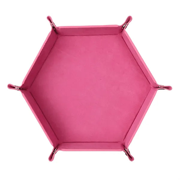 Foldable PU Leather Dice Trays