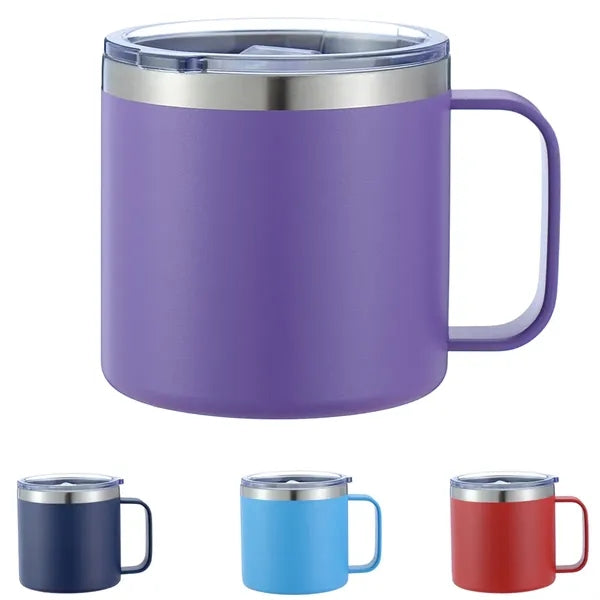 14 oz Insulated Coffee Mug With Handle