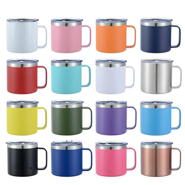 14 oz Insulated Coffee Mug With Handle