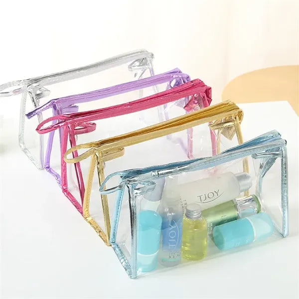 Clear PVC Waterproof Cosmetic Bags
