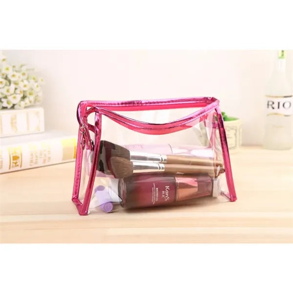Clear PVC Waterproof Cosmetic Bags